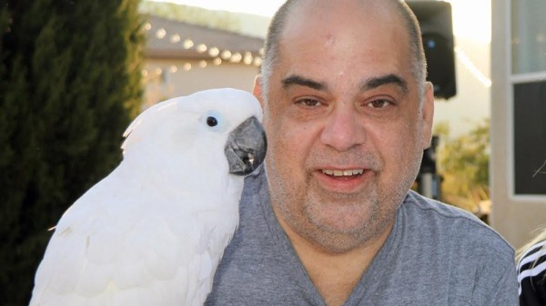 Citrusonic President Orlando Puerta with Parrot