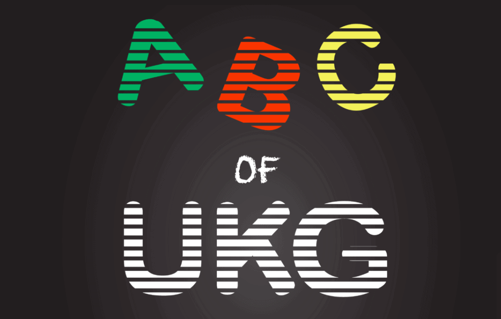 The cover of ABC of UKG, Rukaiya Russell's book about UK garage.