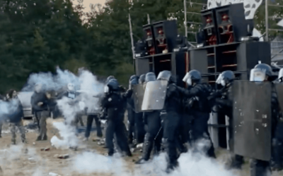 French Police Deploy Tear Gas while Breaking Up Free Party in Lailly-en-Val