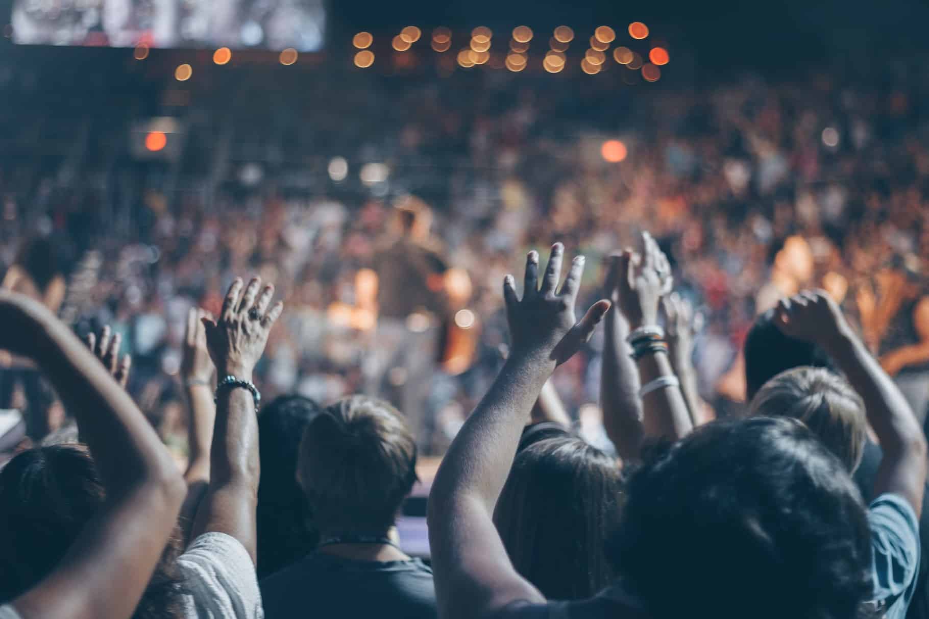 Concert crowd Josh Sorenson