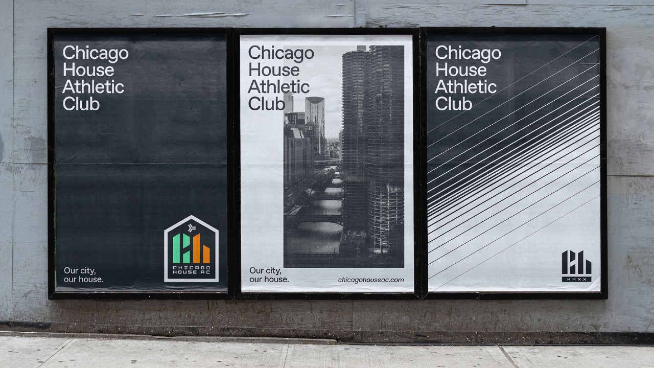 Chicago House Athletic Club posters