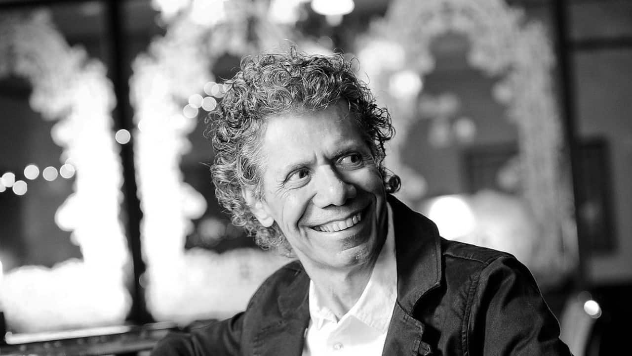 Chick Corea black and white