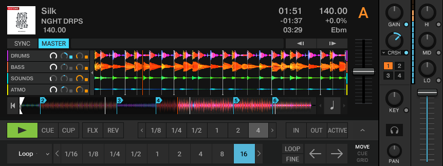 traktor pro 3 stems