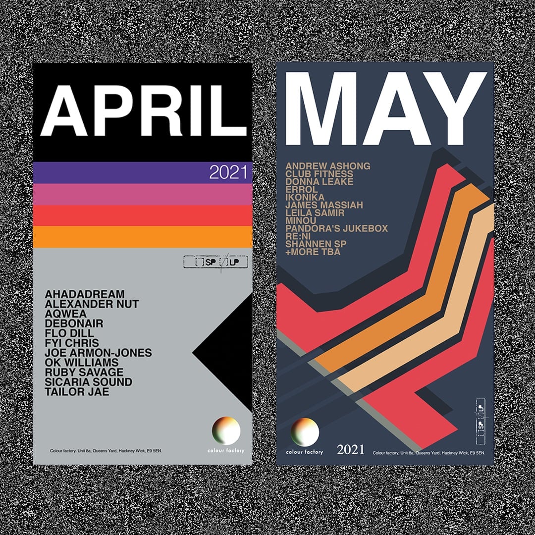 Colour Garden April May 2021 Lineups