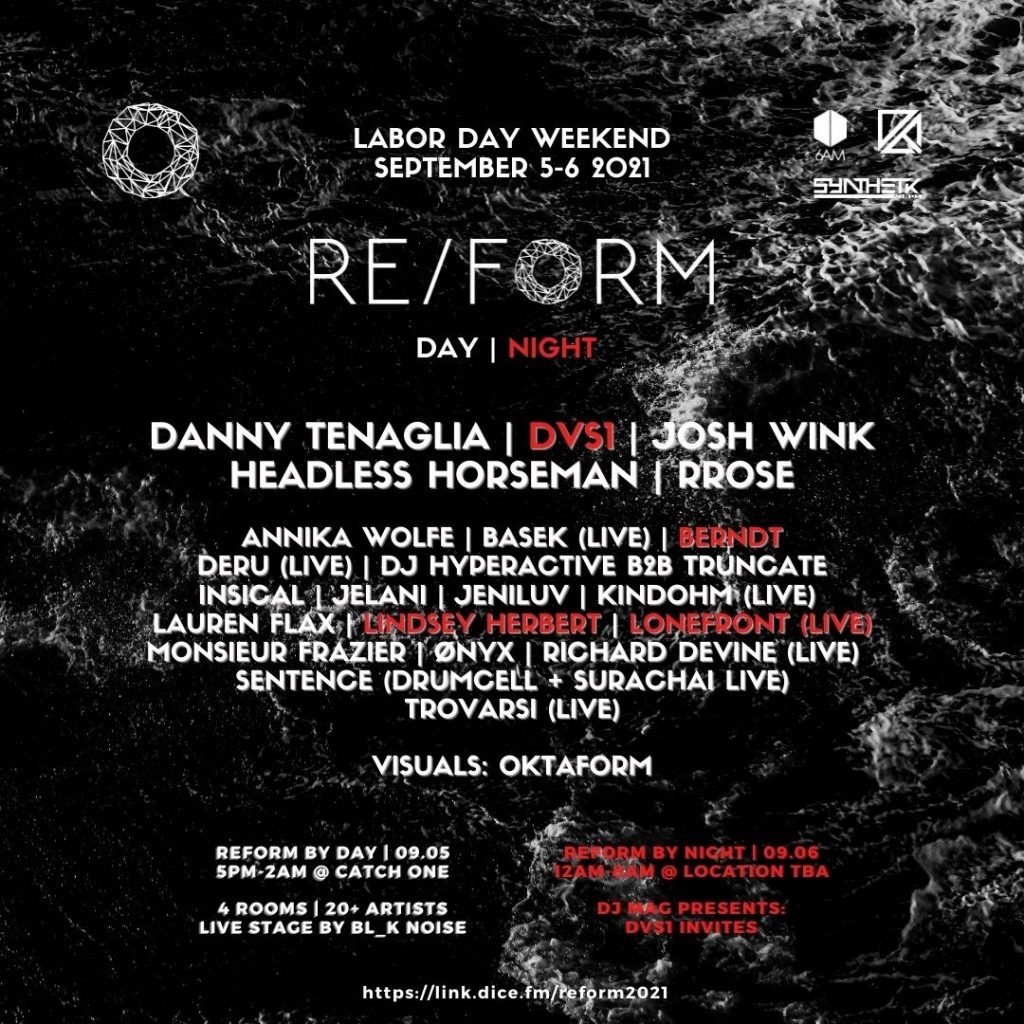 REFORM Summer 2021 flyer