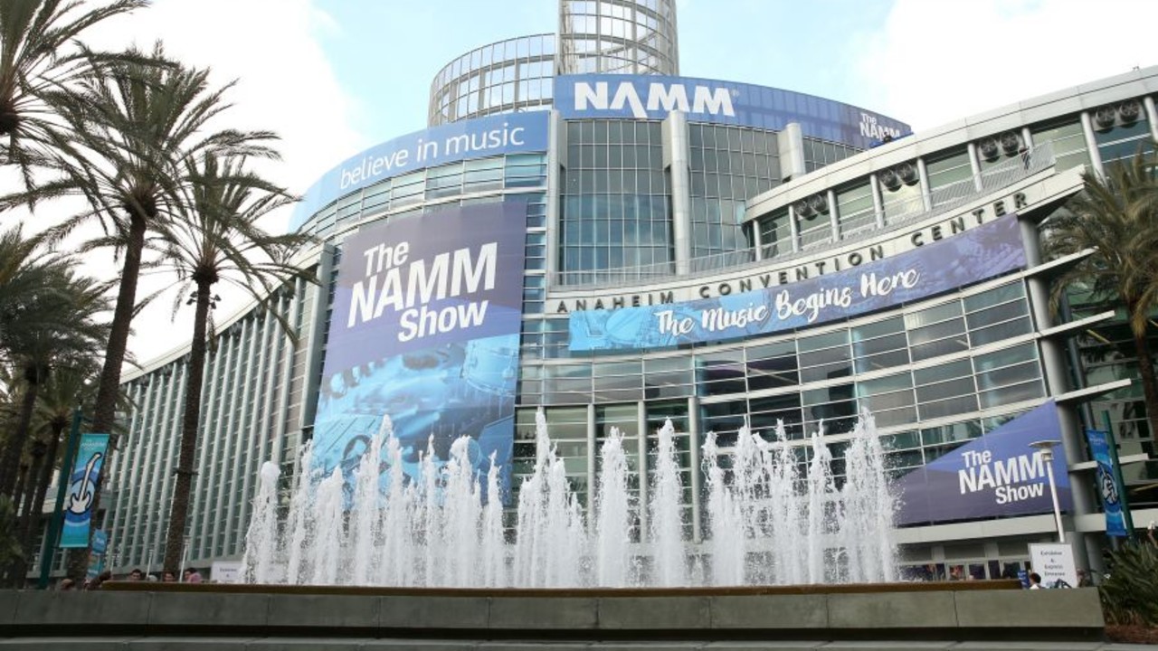 National Association of Music Merchants NAMM fountains