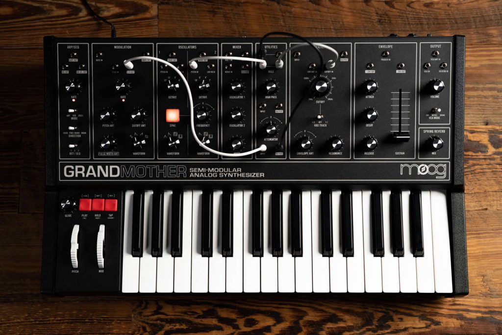 List of store moog synthesizers