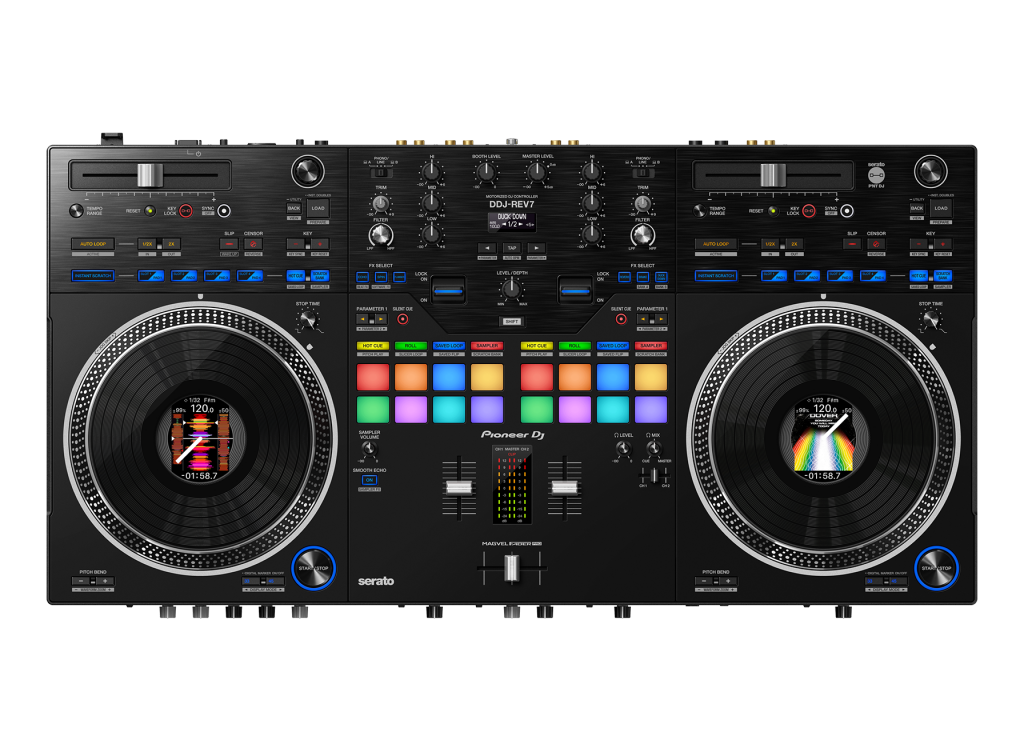 Pioneer DJ debuts DDJ-REV series of battle-style controllers