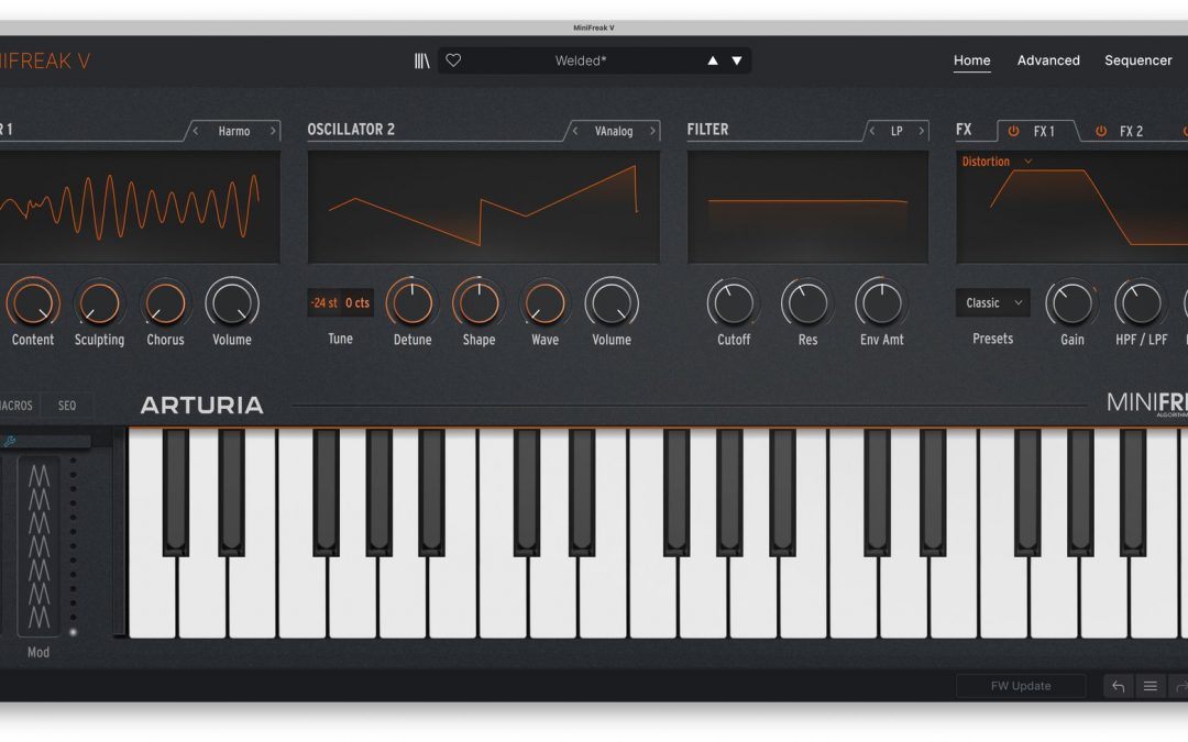 Arturia MiniFreak V is Now a Standalone Virtual Instrument