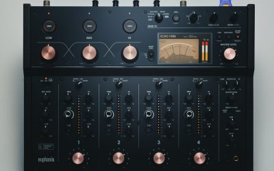 AlphaTheta Releases the euphonia 4-Channel Rotary Mixer